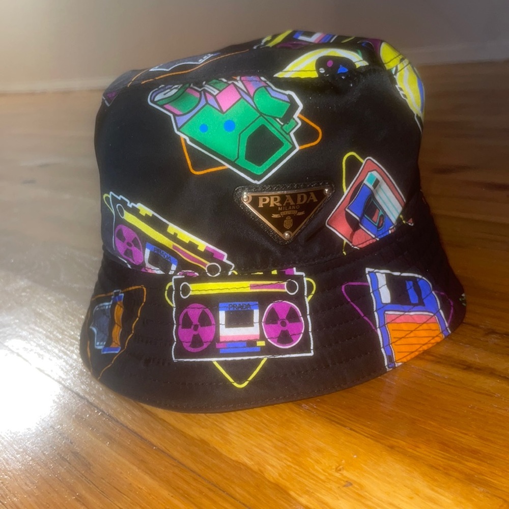 Prada Cassette Bucket Hat